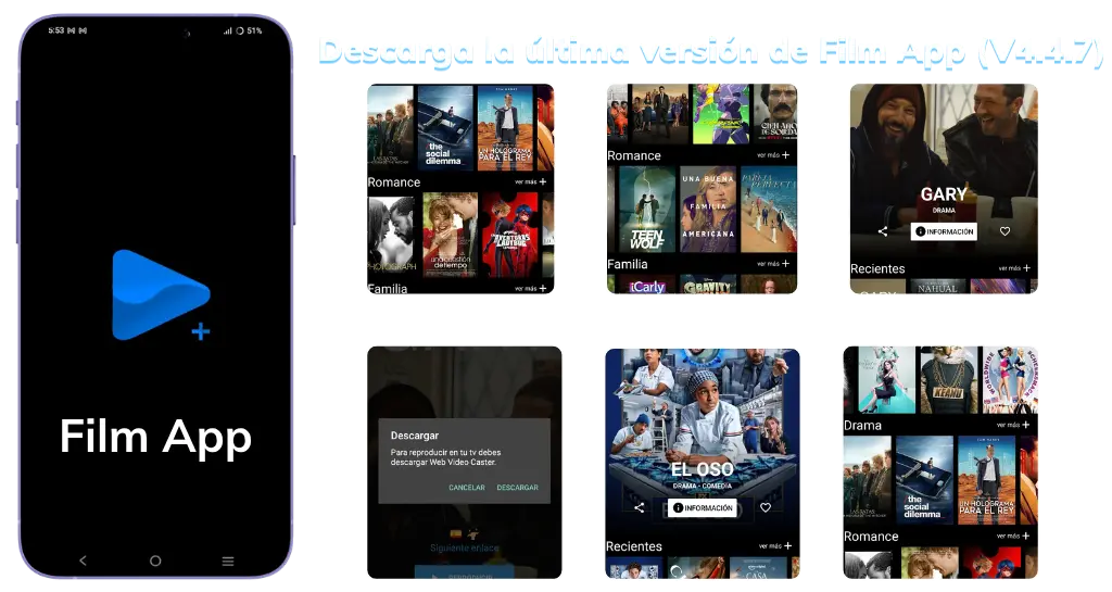 Descargar Film APP de la última versión V4.4.7 Descarga la última versión de Film App (V4.4.7)